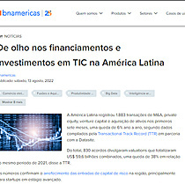 De olho nos financiamentos e investimentos em TIC na Amrica Latina